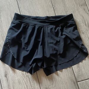 Black Women's Athletic Shorts